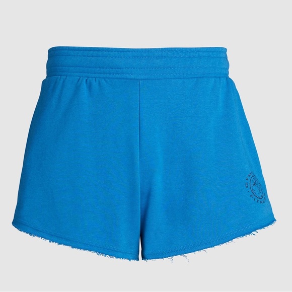 Gymshark Legacy 4” Shorts Slim Fit Retro Blue Men’s Size Medium - Picture 1 of 7